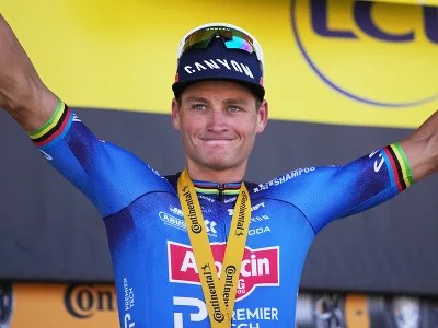 Holandský cyklista Mathieu van
